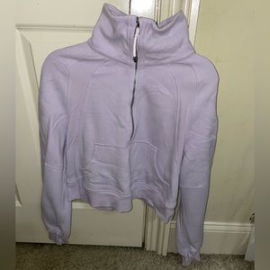 Lululemon Scuba Half Zip Funnel Neck